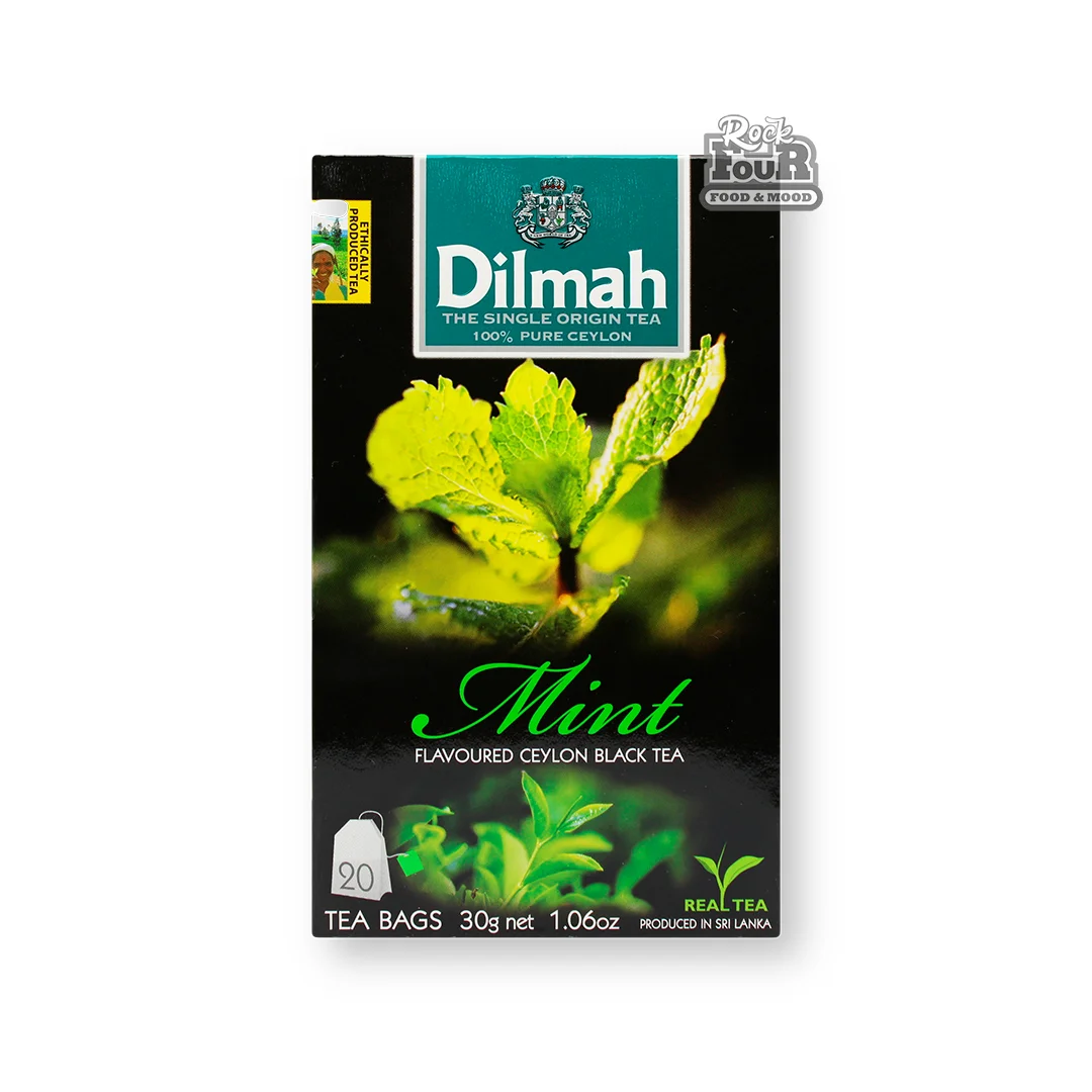 Black tea "Dilmah" with mint 20pcs